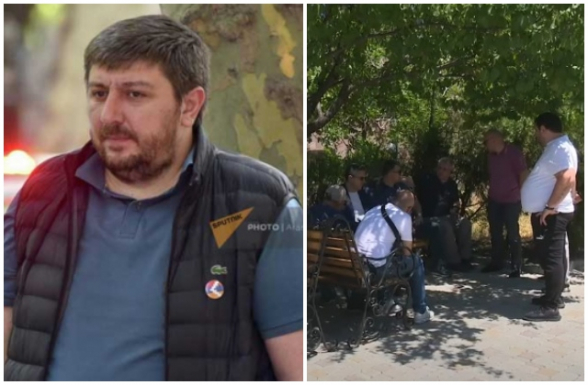 Судебное заседание по делу Игоря Хачатурова не состоялось: депутаты собрались у здания суда (видео)